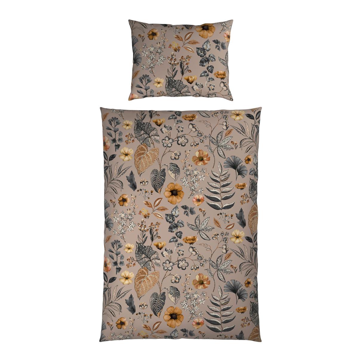Lenjerie de pat Patlas,cca. 200x220/50x70 cm - bej, Modern, textil (140/200cm) - Mömax