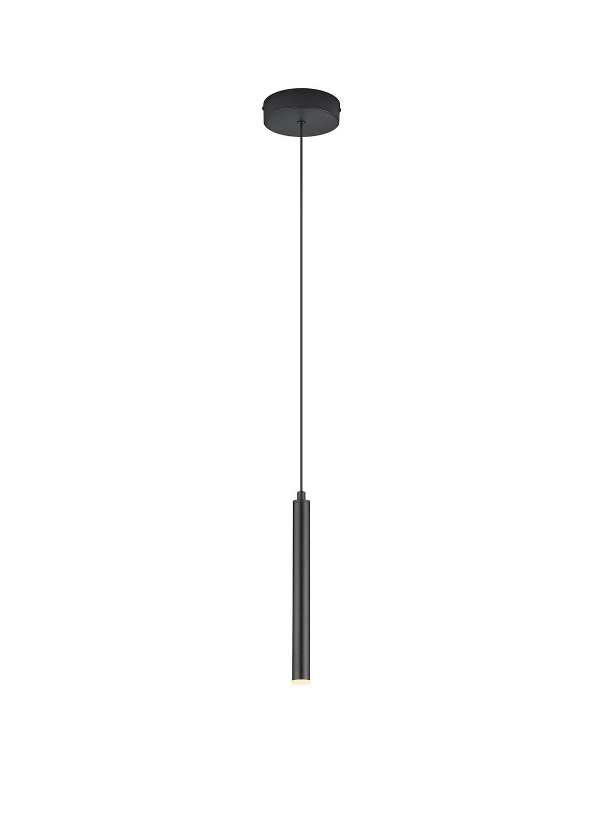 LAMPA WISZĄCA LED MR32160132 CALINA - czarny, Konventionell, metal (13/150cm) - Musterring