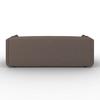 SOFFA HEVI - svart/mocca, Modern, trä/textil (197/73/86cm) - Bessagi Home