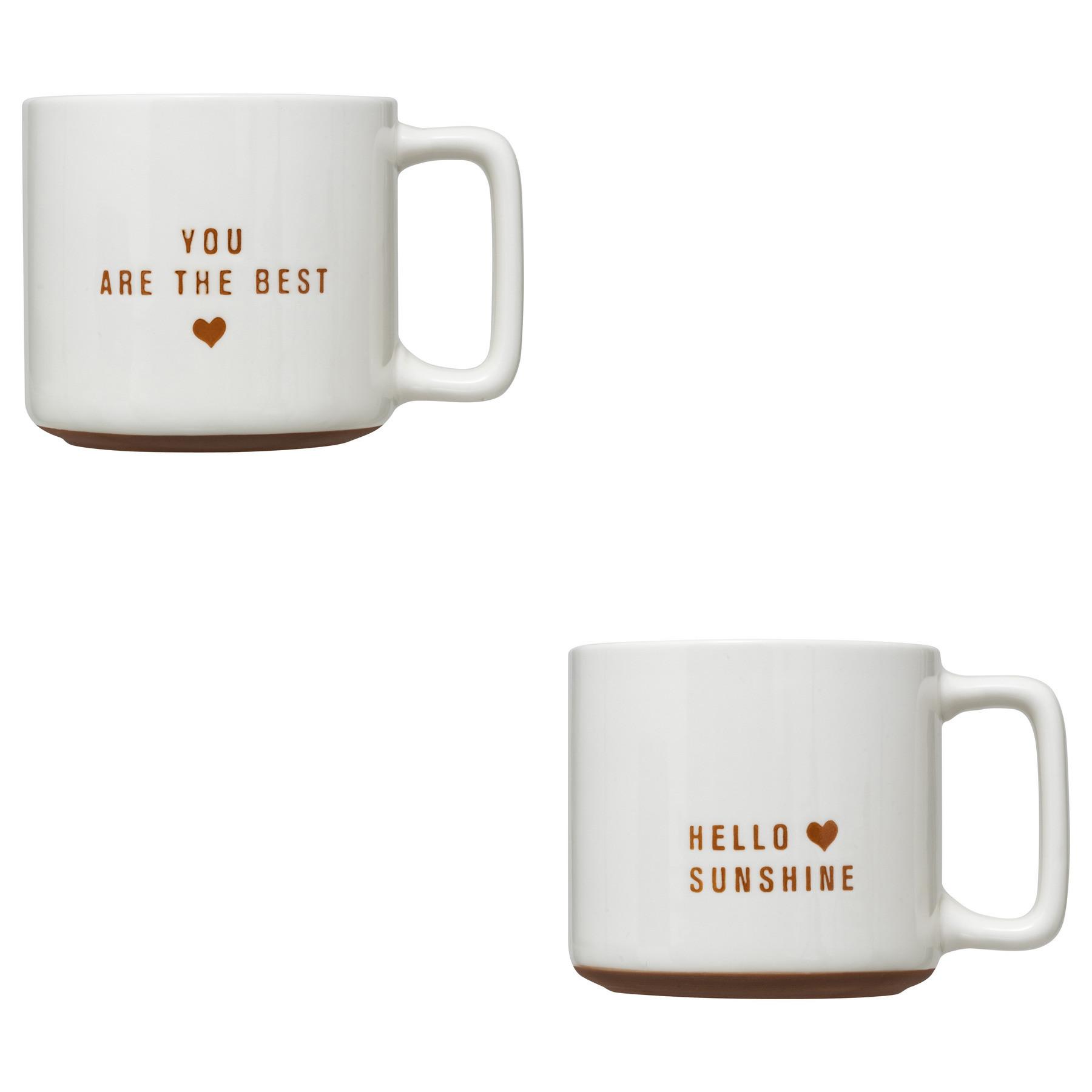 Ceașcă Hello cca. 350 ml - Basics (12/9/8,8cm)