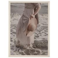 Bilderrahmen Anna ca. 70x50cm - Weiß, Holzwerkstoff (50/70cm) - Modern Living