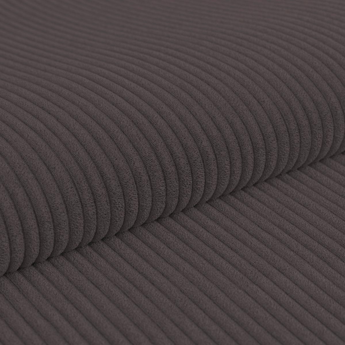 Colțar VENI - maro, Modern, textil (272/210cm) - Modern Living