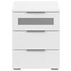 NOPTIERA MARS 3L-GR - alb, Basics, material pe bază de lemn (40/50/40cm) - Modern Living