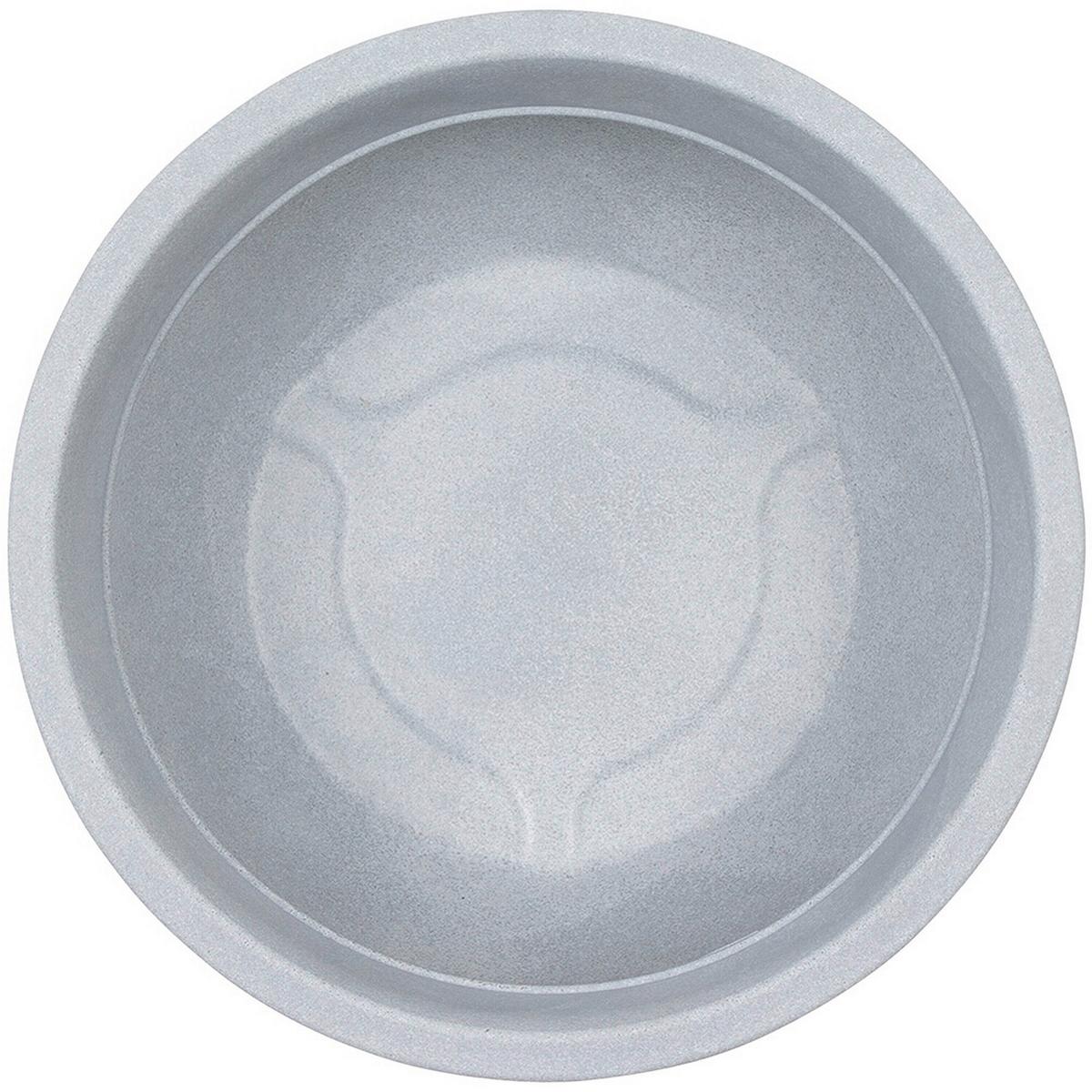 Pflanzentopf Grau - Grau, Basics, Kunststoff (48/22cm) - Siena Garden