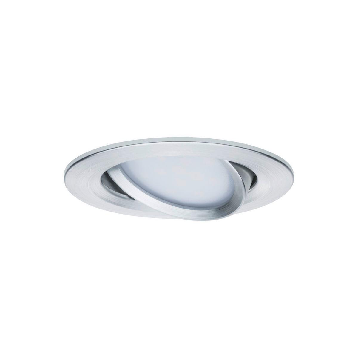 Deckenleuchte Nova in Alufarben max. 6,5 Watt - Basics (8,4cm) - Paulmann