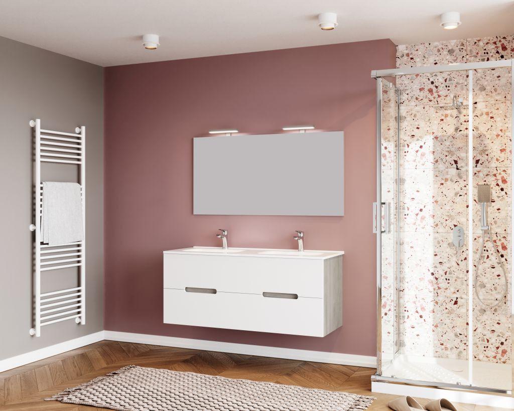 Mobilier baie Iris - Basics (121/113/46,5cm)