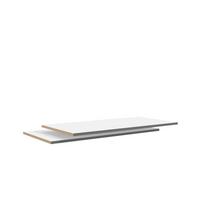 Belső Polc Szett Dillon - fehér, faalapú anyag (75/1,5/38,5cm)