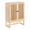 KOMMODE COSMA -EXKLUSIV- - Schwarz/Naturfarben, MODERN, Holz/Holzwerkstoff - Mömax