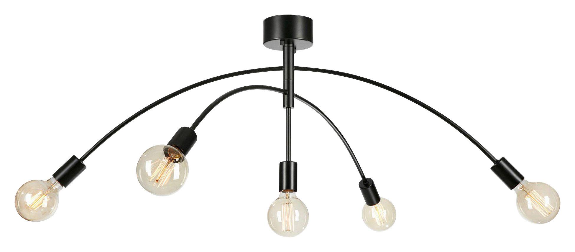 Dekenleuchte Crux Ceiling max. 40 Watt - Schwarz, Basics, Metall (107/107/41cm) - Markslöjd