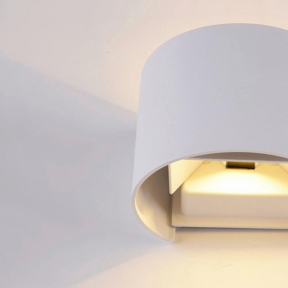 AUSSENLEUCHTE FULTON - Weiss, Modern, Metall (11,5/13,5/9,5cm) - MAYTONI