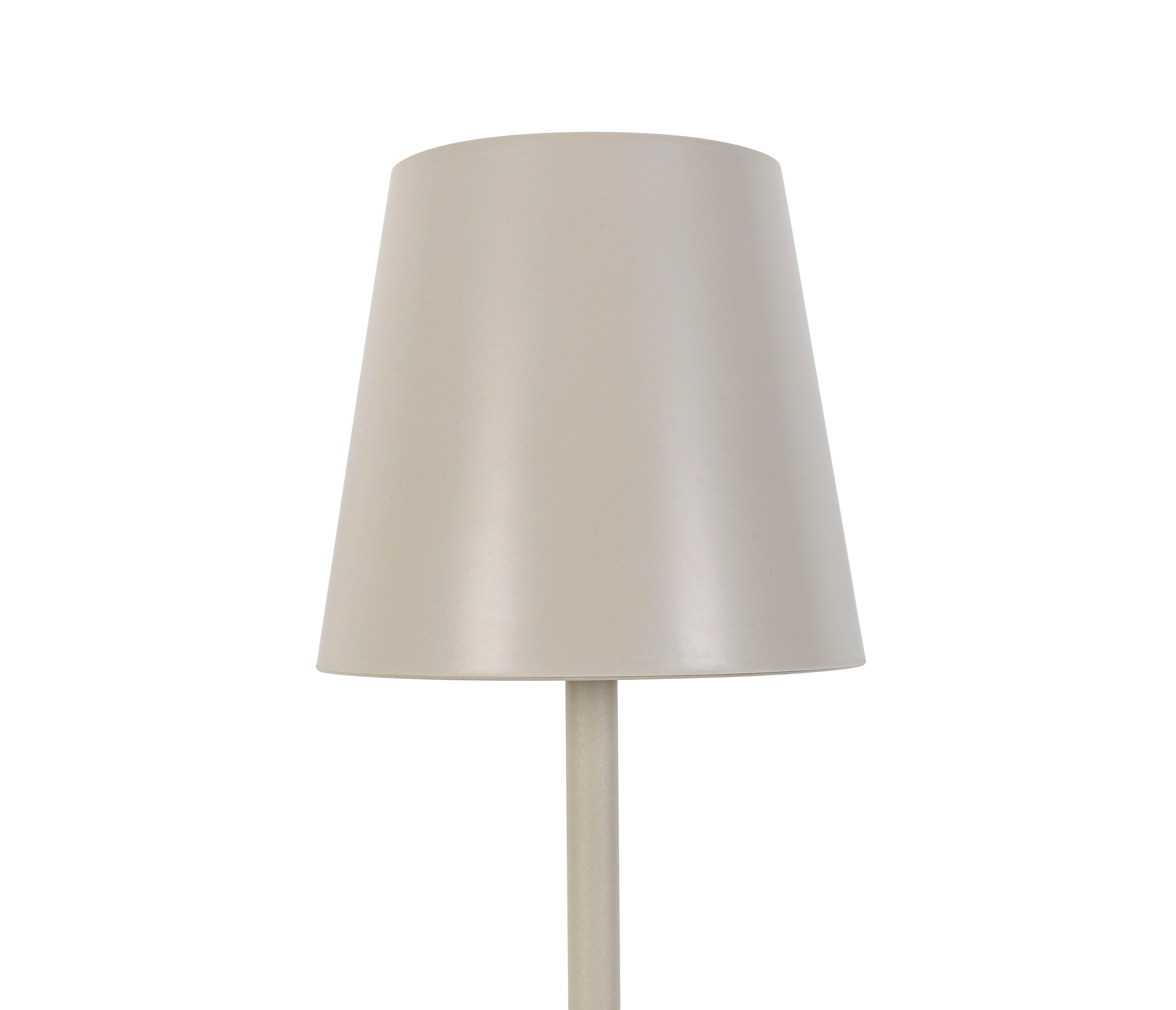 LED-Außenleuchte Ausi Sandfarben max. 4 Watt - Sandfarben, MODERN, Kunststoff/Metall (22/130cm) - Mömax