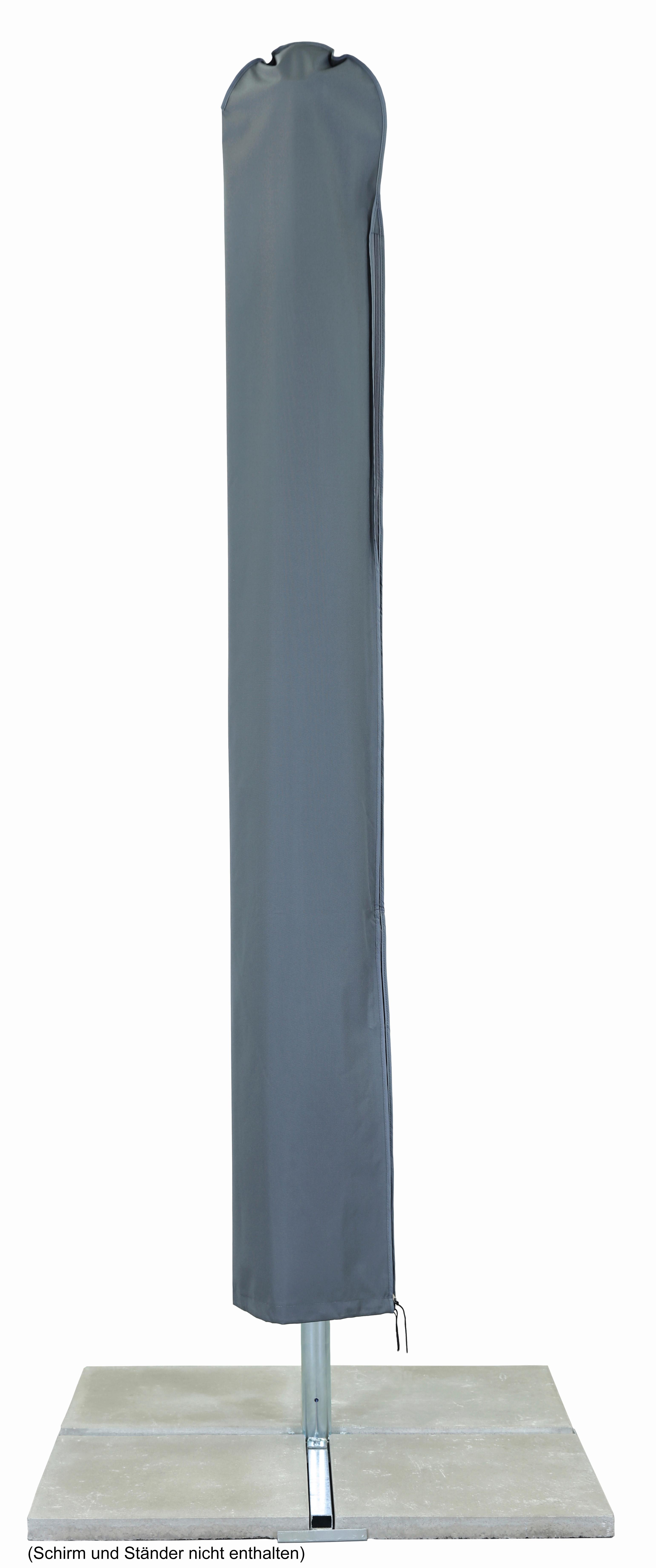 Schneider Sonnenschirm Schutzhülle für Jumbo/Quadro - Anthrazit, Basics (43/256/37cm) - Schneider