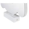 LED-DEKORATIONSLAMPA FRANI - vit/kromfärg, Modern, plast (22,9/4,6/25,3cm) - Mömax