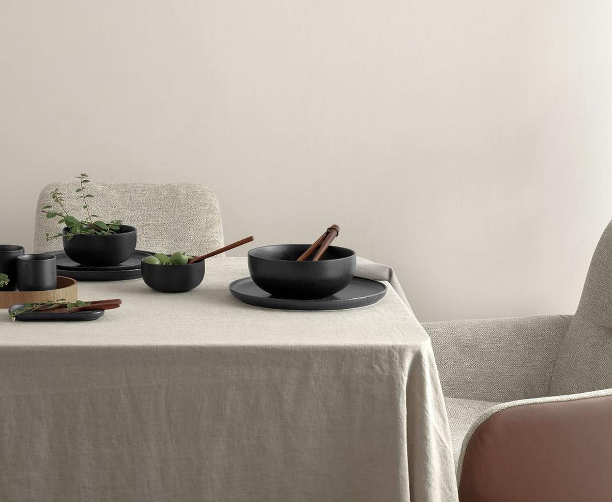 MISECZKA DO MUSLI 19293190 - czarny, Design, ceramika (18/7cm) - ASA