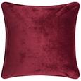 Zierkissen Viola - Bordeaux, KONVENTIONELL, Textil (45/45cm) - Premium Living Zierkissen Viola - Bordeaux, KONVENTIONELL, Textil (45/45cm) - Premium Living