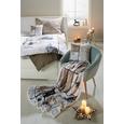 Okrasna Blazina Patchwork - svetlo rjava/bela, Romantika, tekstil (40/40cm) - Mömax modern living Okrasna Blazina Patchwork - svetlo rjava/bela, Romantika, tekstil (40/40cm) - Mömax modern living