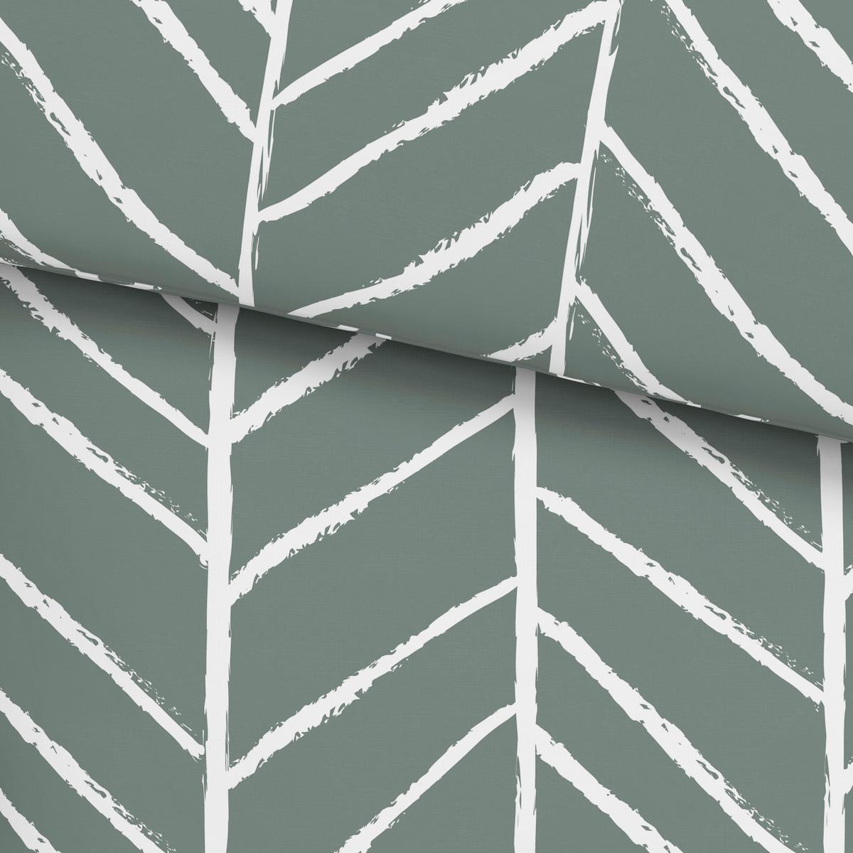 BETTWÄSCHESET MARBLE - Jadegrün, Konventionell, Textil (160/210cm) - Modern Living
