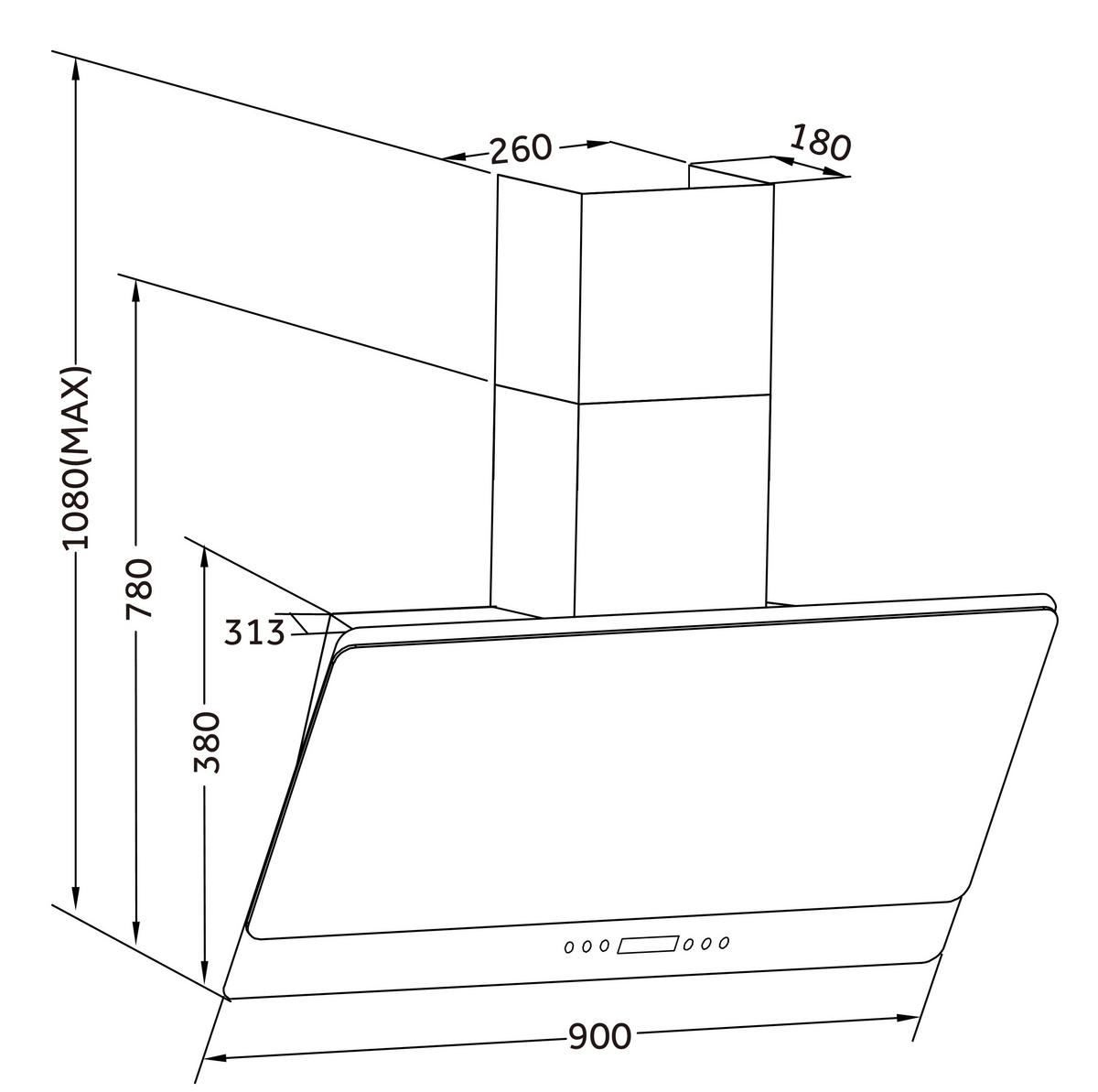 Küchenblock Premium Weiß/Eiche B: ca. 270 cm - Eichefarben/Weiß, MODERN, Holzwerkstoff (270cm) - Respekta