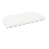 MATERAC DO ŁÓŻKA DOSTAWNEGO 100537 - biały, Basics, tkanina (81/41,5cm) - Babybay