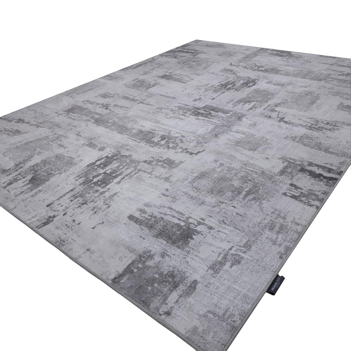 Flachwebeteppich Visionary 128 Grau 200x290 - Grau, Basics, Textil (200/290cm) - Kayoom