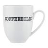 KAFFEMUGG GRAFFITI - vit/svart, Modern, keramik (0,35l) - Mömax