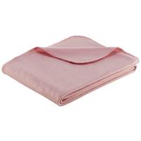 Pătură fleece Bea, cca. 130x160cm - roz, textil (130/160cm) - Best Price