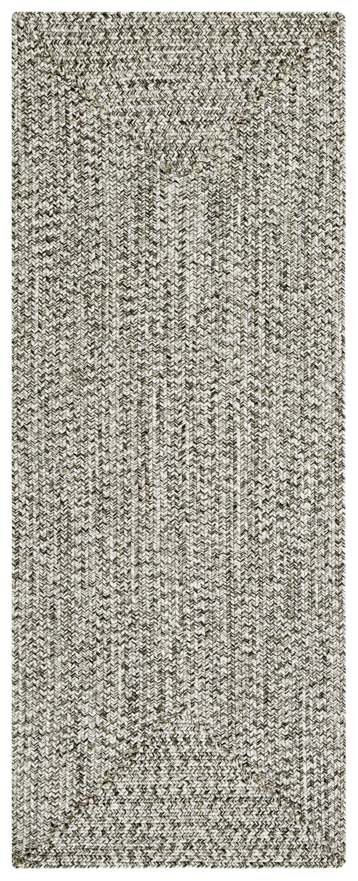 Läufer Trenzado Melange Greige ca. 80x200cm - Greige/Multicolor, Design, Kunststoff (80/200cm)
