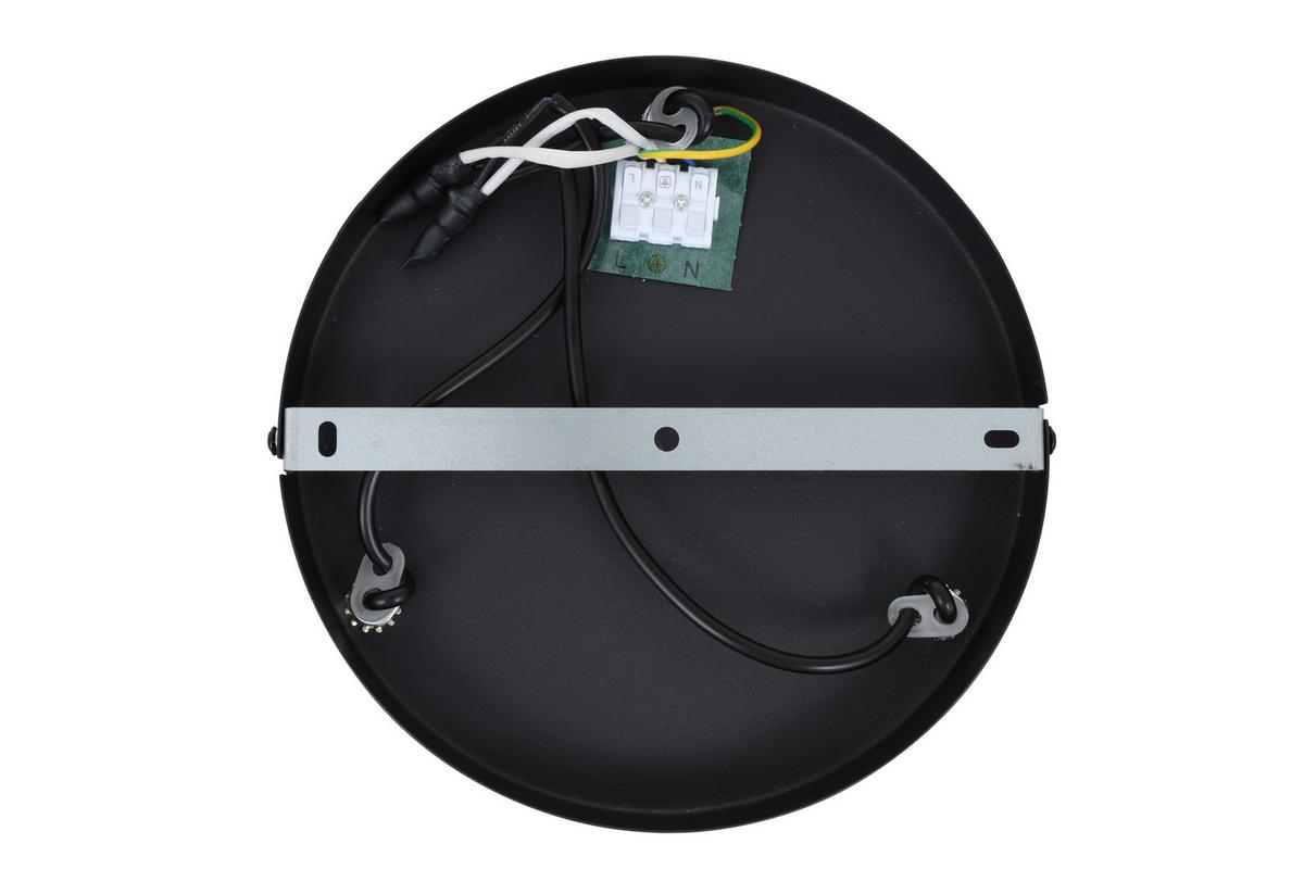 LAMPA WISZĄCA MARCY - czarny/szary, Trend, metal/szkło (25/120cm) - Novel