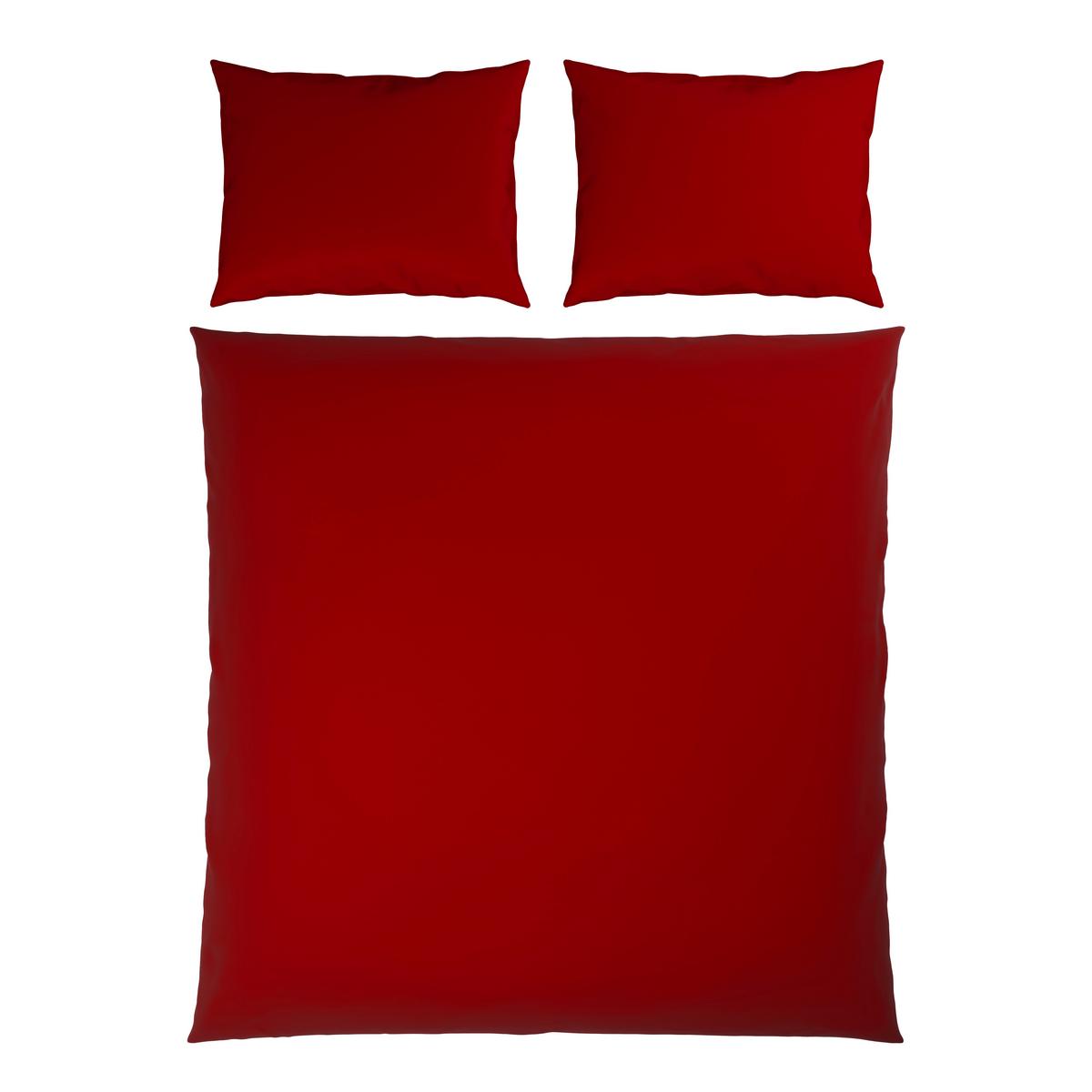 Posteljnina Xenia Uni Xxl, Rdeča, 2x60/80, 200/200 - rdeča, Moderno, tekstil (200/200cm) - Premium Living