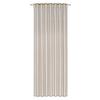 Készfüggöny Rita 140/245 - taupe, Konventionell, textil (140/245cm) - Modern Living