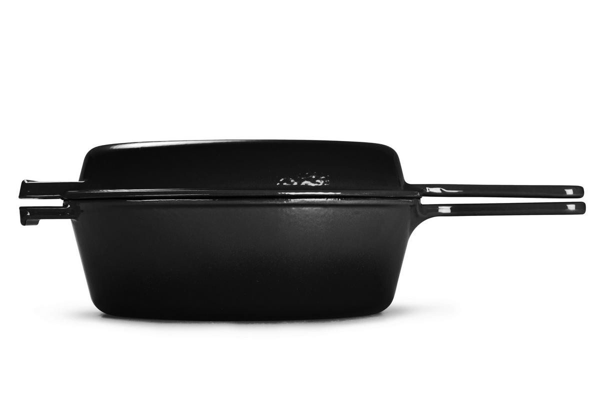 Főzőedénykészlet Ew-Ge-1308s - fekete, Basics, fém (26,5cm) - Echtwerk