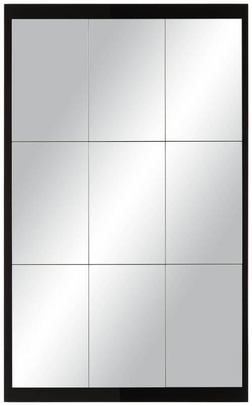 Wandspiegel Industrial ca. 64x104cm - Schwarz, Modern, Glas (64/104cm) - Mömax