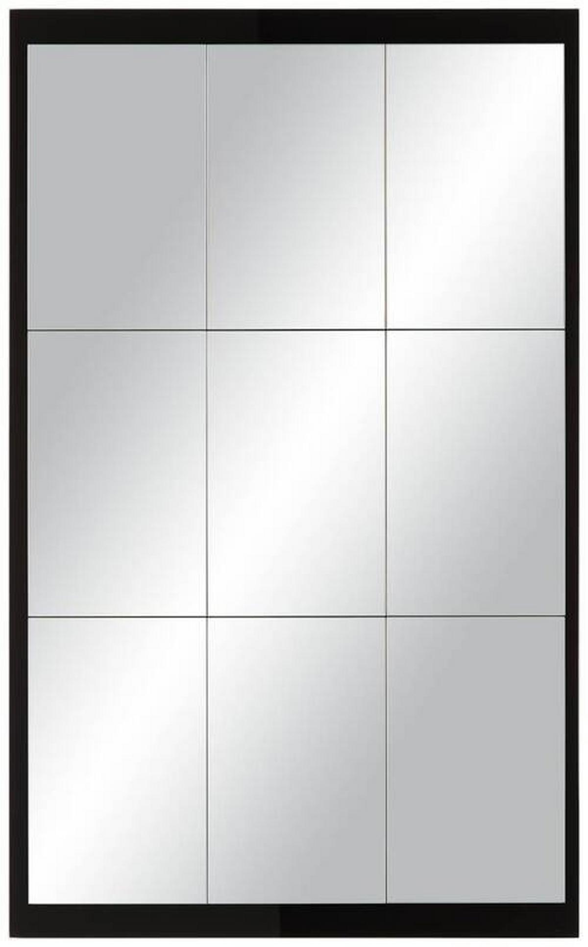 Wandspiegel Industrial ca. 64x104cm - Schwarz, Modern, Glas (64/104cm) - Mömax