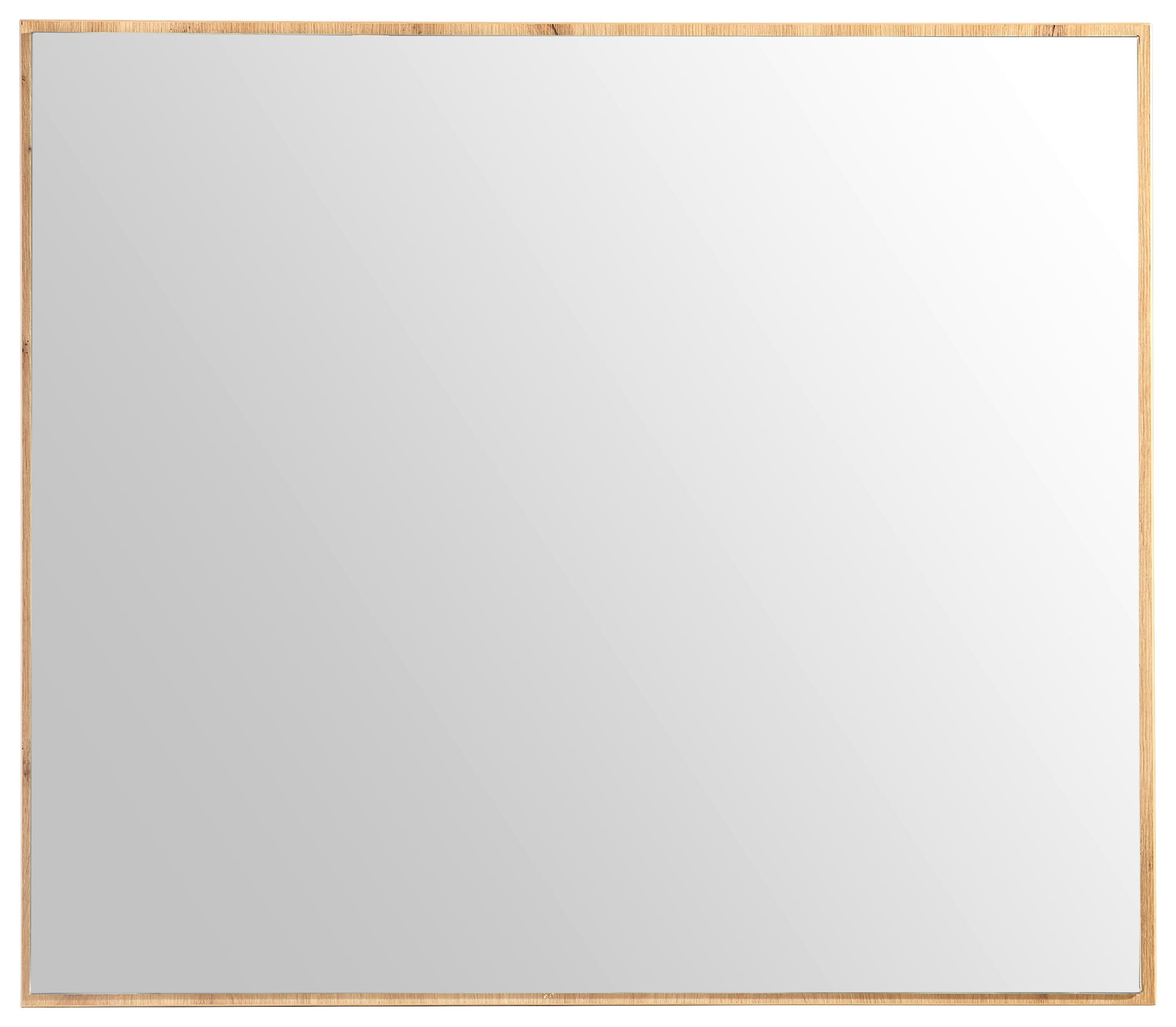 LUSTRO ŚCIENNE PETE - dąb artisan, Konventionell, materiał drewnopochodny/szkło (90/78/1,9cm) - Carryhome