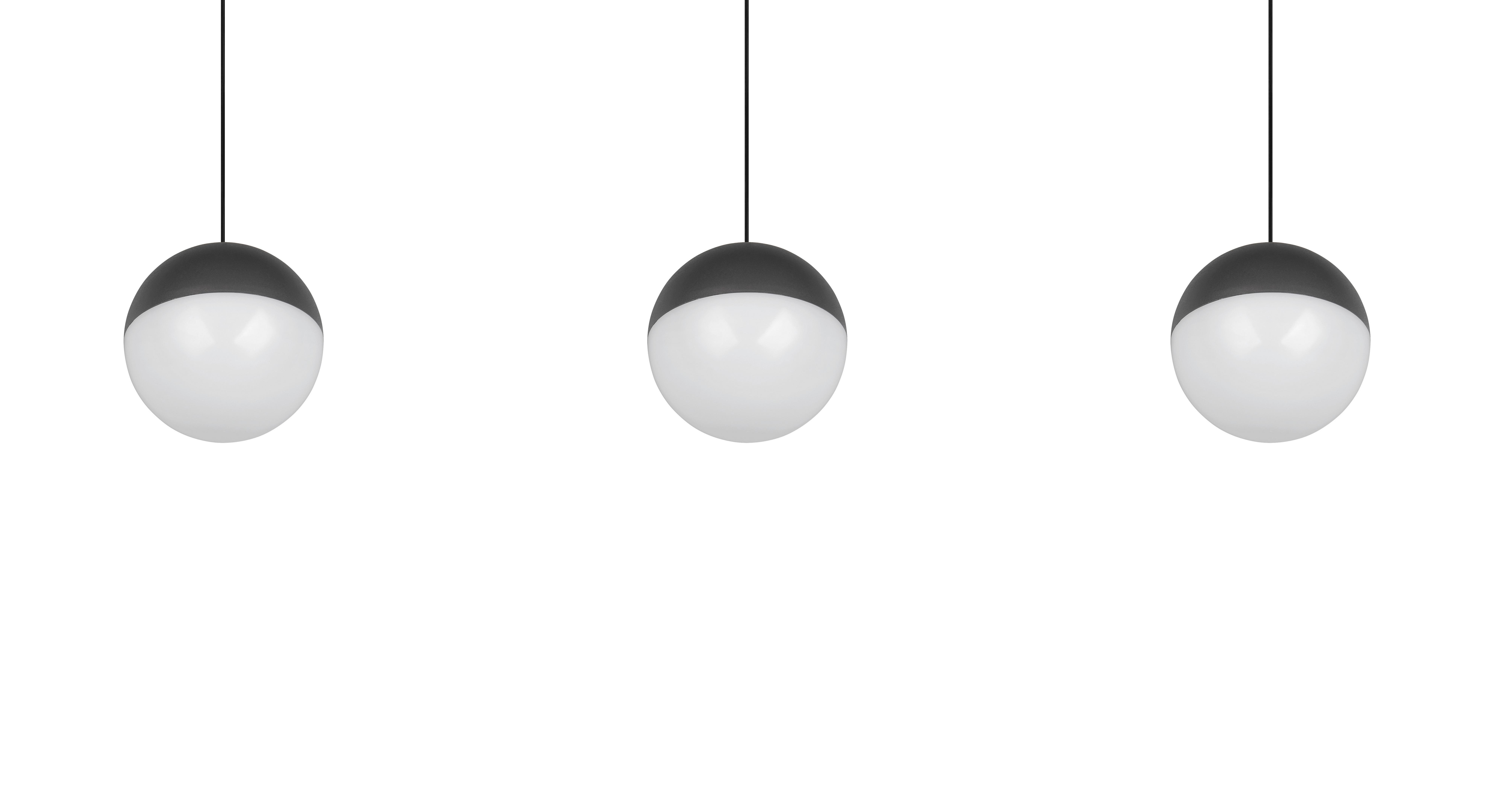 LED-HÄNGLAMPA SESTINE - svart, Modern, metall/plast (60/9/150cm) - Mömax