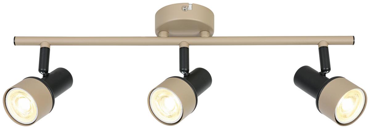 Reflektor Simba - črna/peščene barve, Romantika, kovina/umetna masa (45/9,7/13cm) - Mömax