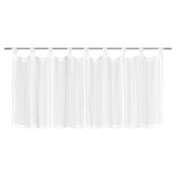 Vitrázsfüggöny Louis 50/145 - fehér/szürke, Konventionell, textil (50/145cm) - Modern Living