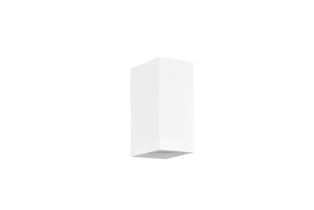 Außenwandleuchte Roya Weiß max. 35 Watt - Weiß, Basics, Metall (6,9/15/9,2cm) - Trio Leuchten