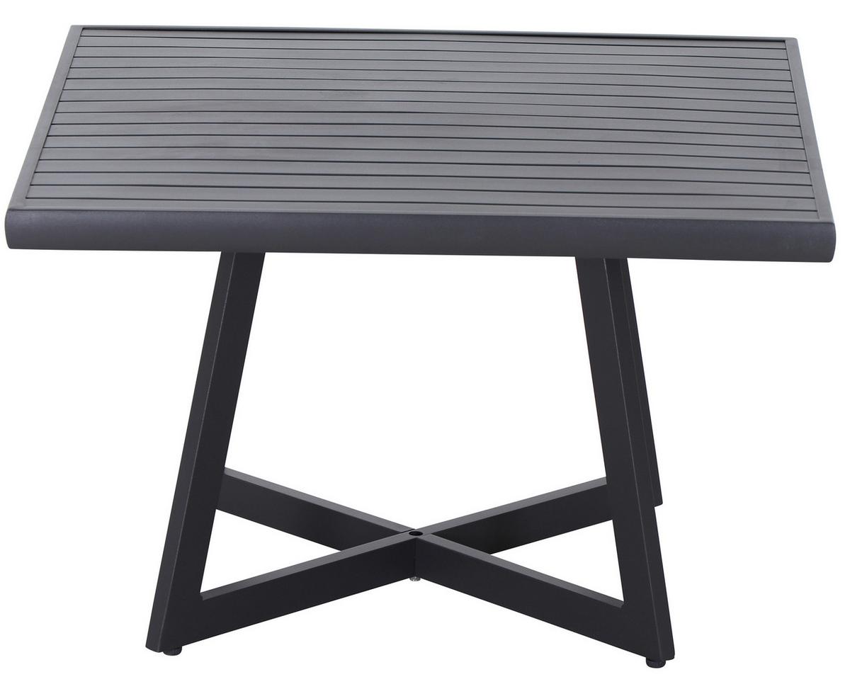 Siena Garden Loungetisch ca.70x70x45cm Anthrazit - Anthrazit, KONVENTIONELL, Metall (70/70/45cm) - Siena Garden