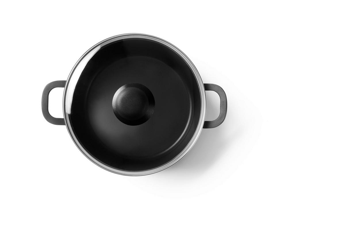 GARNEK TURIN - kolor stalowy/przejrzysty, Konventionell, tworzywo sztuczne/metal (20cm) - Homeware Profession.