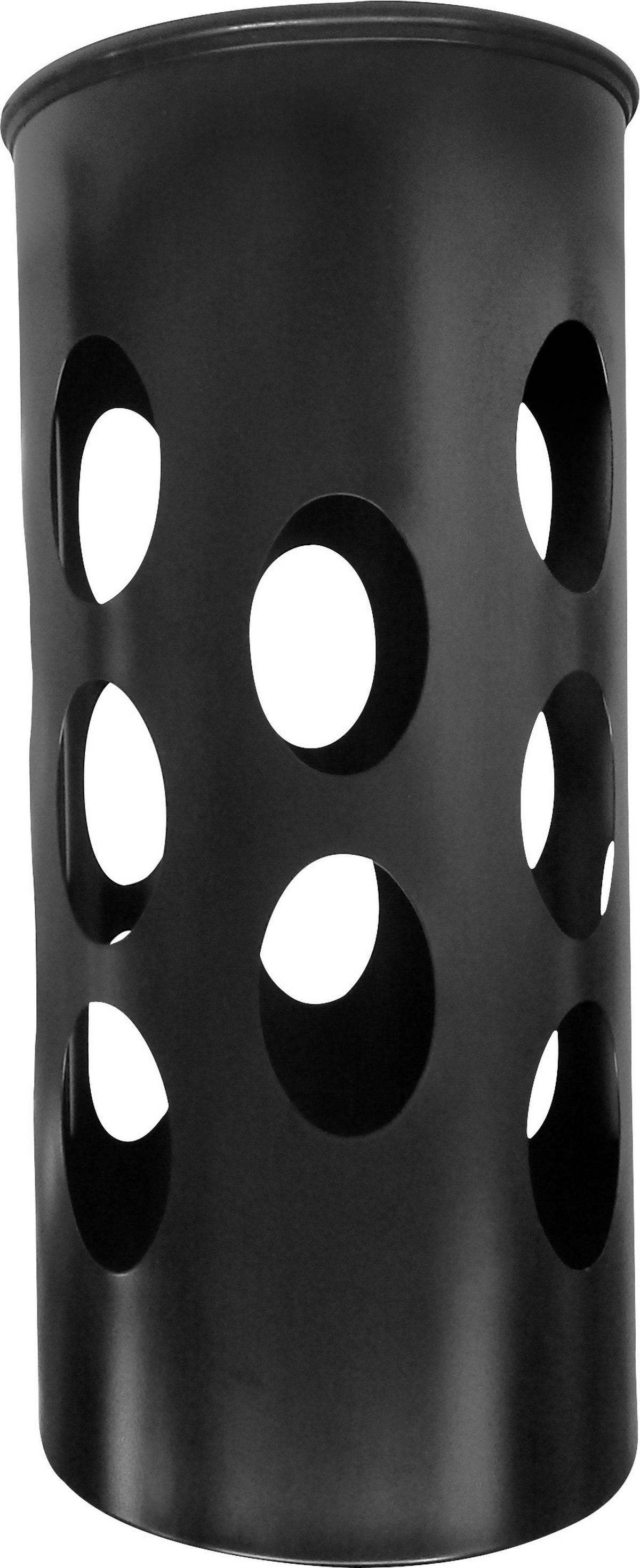 Schirmständer Schwarz - Schwarz, Metall (23,5/50/23,5cm) - Mömax