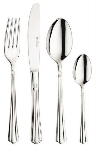 Jedilni Pribor Bernini, 24-Delni - barve nerjavečega jekla, Basics, kovina - Pintinox