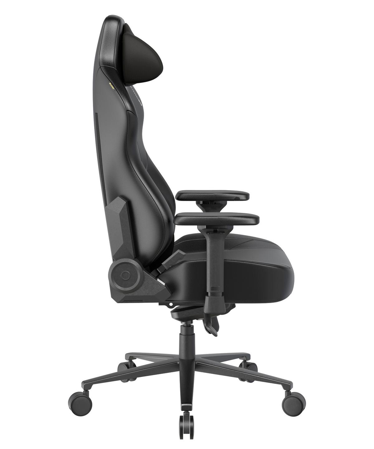 Gamingstuhl Craft Schwarz - Schwarz, KONVENTIONELL, Textil/Metall (70/132/70cm) - Dxracer
