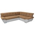 Sedežna Garnitura Axel Ii - svetlo rjava/bela, Moderno, tekstil (260/195cm) - Mömax modern living Sedežna Garnitura Axel Ii - svetlo rjava/bela, Moderno, tekstil (260/195cm) - Mömax modern living