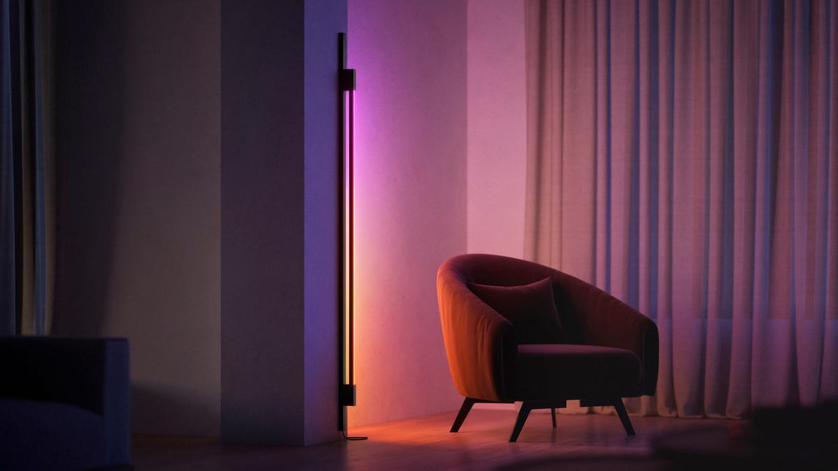 SYSTEM SZYNOWY 40780000 PERIFO PHILIPS - czarny, Design, metal (12.8/2.6/271.5cm) - Philips HUE