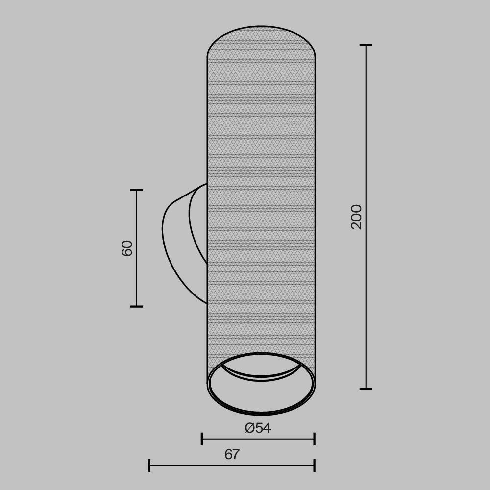 Wandleuchte Artisan Weiß max. 10 Watt - Weiß, MODERN, Metall (5,4/20cm) - MAYTONI