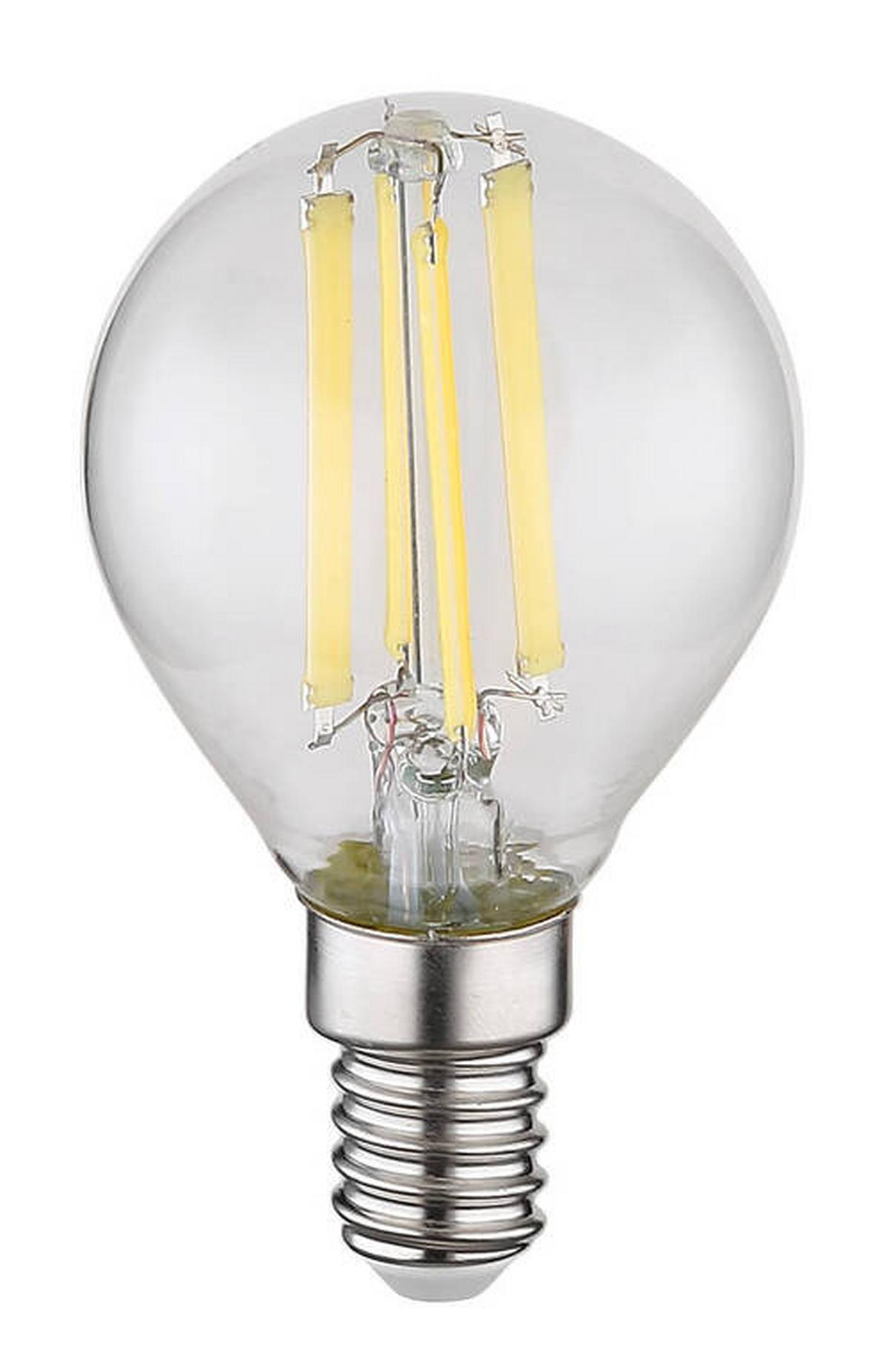 LED-Leuchtmittel 10578C max. 6 Watt - Klar, Glas/Metall (4,5/7,8cm) - Globo