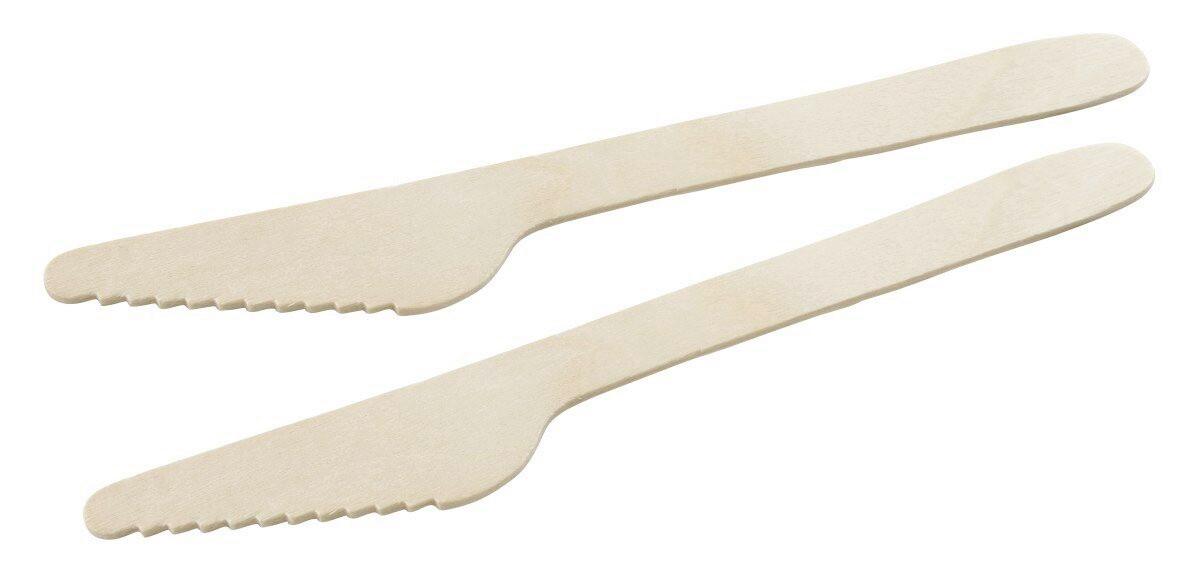 Einwegmesser FSC2 Birkefarben - Birkefarben, Holz (16cm) - Fackelmann
