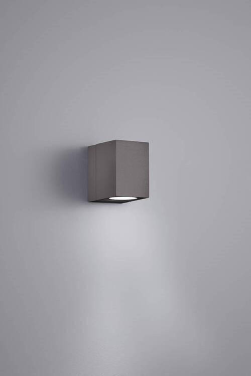 LED-Außenleuchte Tiber in Anthrazit max. 3 Watt - Anthrazit, Design, Metall (10/7/10cm) - Trio Leuchten