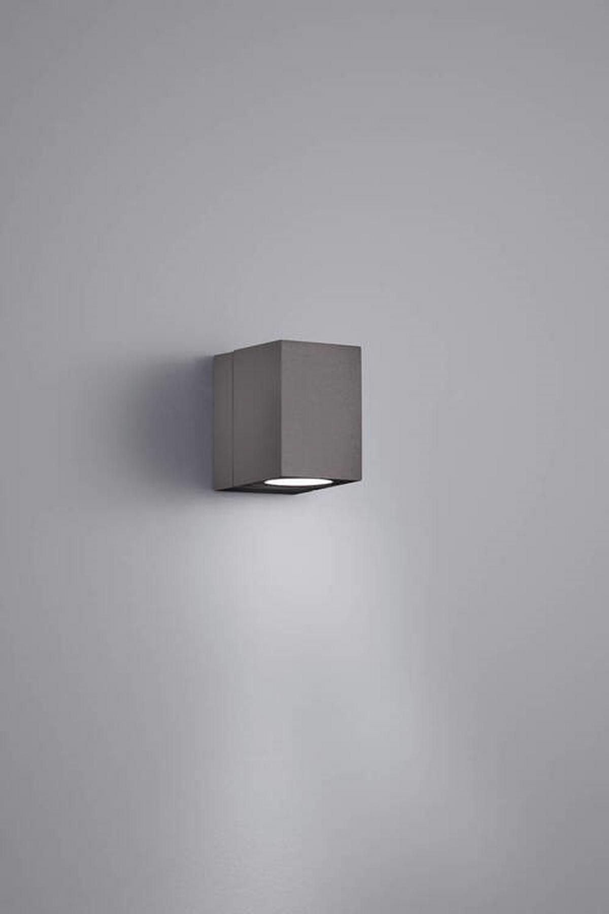 LED-Außenleuchte Tiber in Anthrazit max. 3 Watt - Anthrazit, Design, Metall (10/7/10cm) - Trio Leuchten